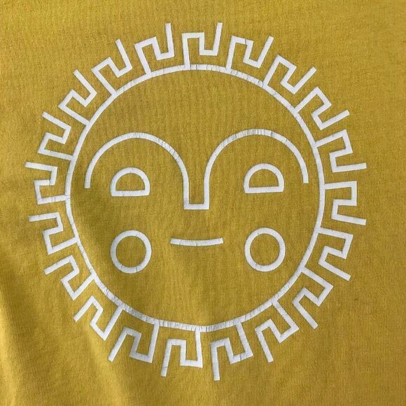 Tea Kids Basic Graphic Yellow Sun T-Shirt Size 8 - Picture 4 of 6